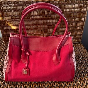 Tory Burch Travel Tote - Red